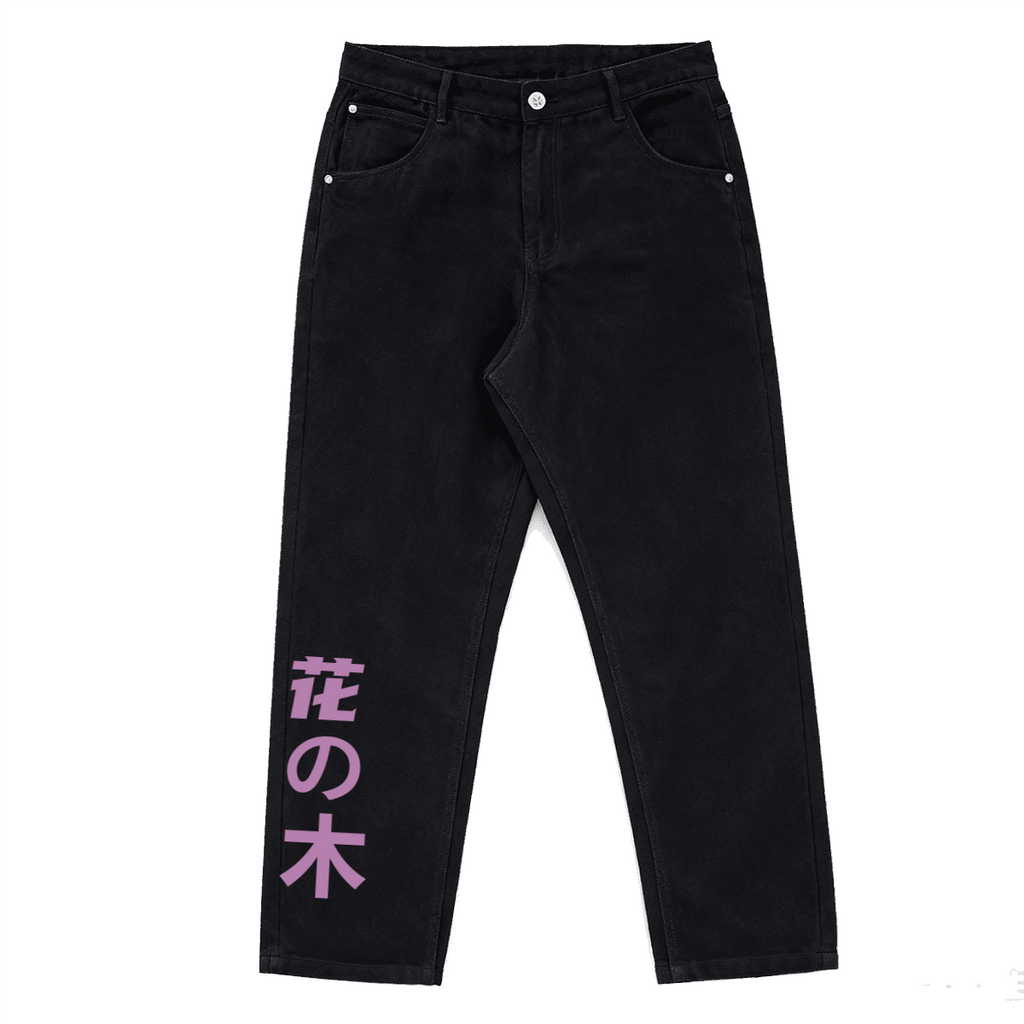 Blossom Relaxed Straight-Leg Denim Jeans - Unisex