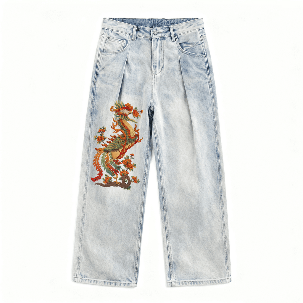 Relaxed Wide-Leg Jeans