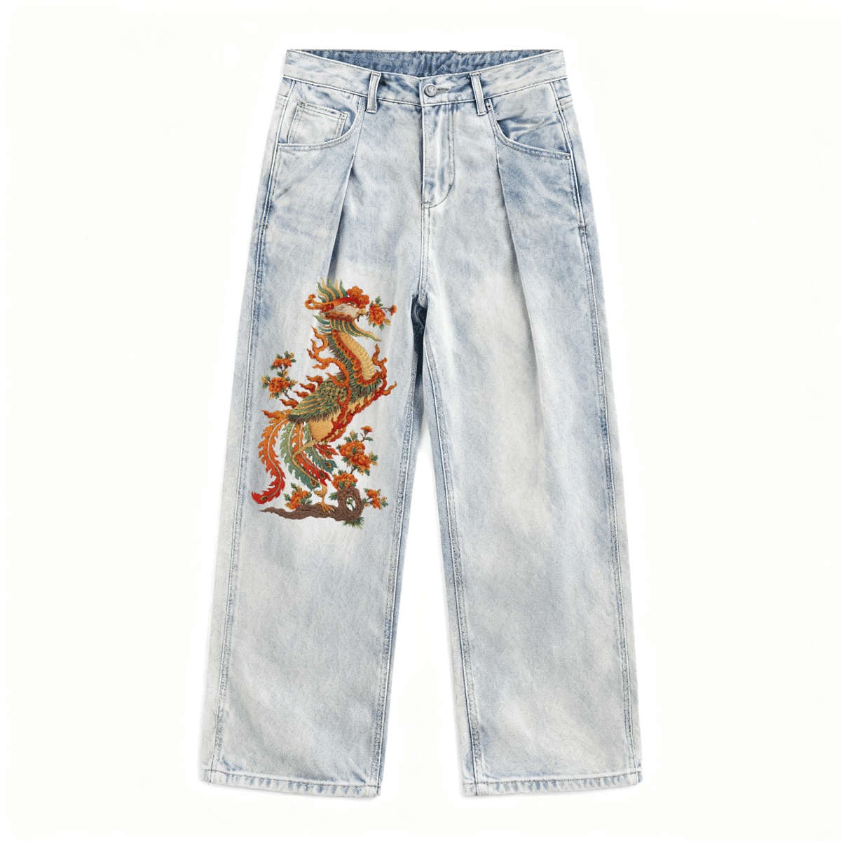 Relaxed Wide-Leg Jeans