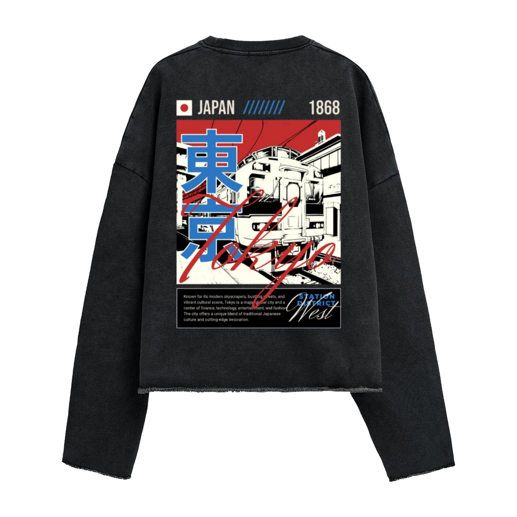 Tokyo Fleeced Sweatshirt - Unisex