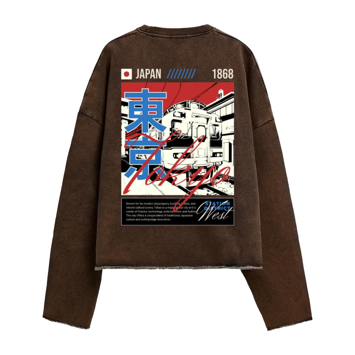 Tokyo Fleeced Sweatshirt - Unisex