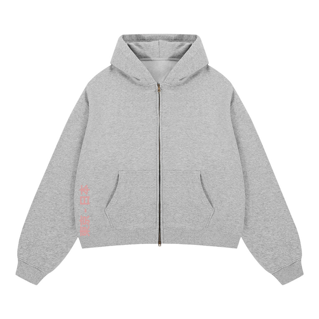 Tokyo Graphic Zip-Up Hoodie - Unisex