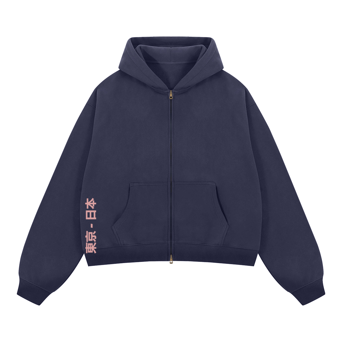 Tokyo Graphic Zip-Up Hoodie - Unisex