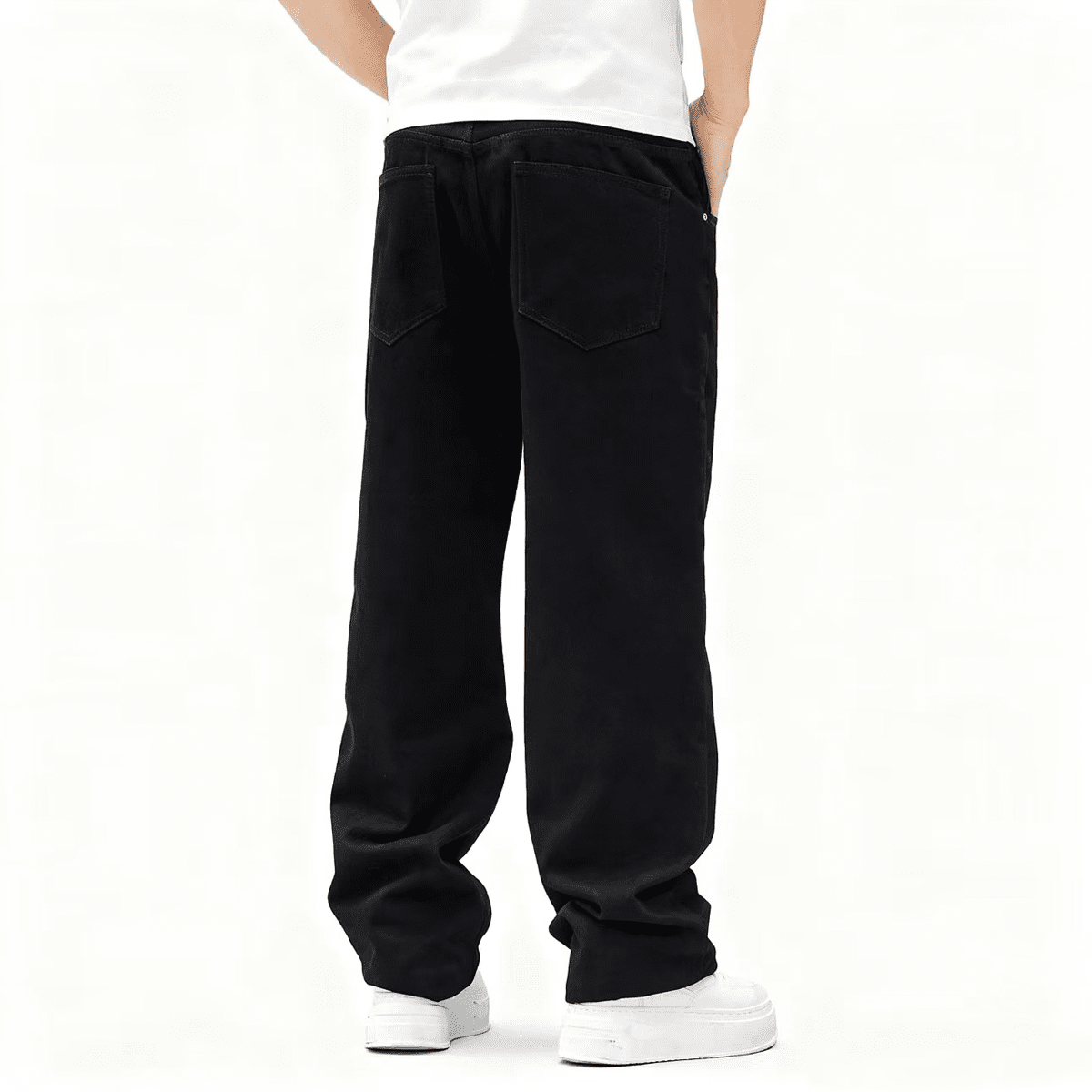 Blossom Relaxed Straight-Leg Denim Jeans - Unisex